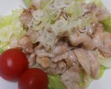 豚ばら肉にんにく炒め・レタス添え作り方9写真