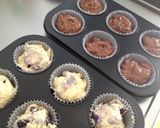 二種類一度に焼くマフィン チョコ&ベリー作り方6写真