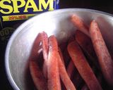 スパムのトルティーヤサンド作り方1写真