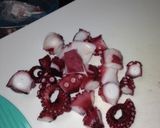 タコのペペロンチーノ風作り方3写真