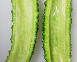 めんつゆでご飯のお供ゴーヤとツナの炒め物作り方1写真