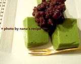 ひんやり涼しげ！冷やし小豆と抹茶胡麻豆腐作り方8写真