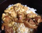 焼き鳥の缶詰を使った簡単親子丼作り方3写真