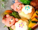 キャラ弁♡ちょこんとﾏｯｼｭくまﾁｬﾝ♡作り方2写真