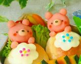 キャラ弁♡ちょこんとﾏｯｼｭくまﾁｬﾝ♡作り方4写真