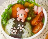 キャラ弁♡ちょこんとﾏｯｼｭくまﾁｬﾝ♡作り方6写真