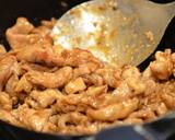 ヨシダグルメソースで照り玉豚マヨサラダ丼作り方2写真