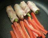 豚肉のアスパラﾁｰｽﾞ巻とソテ−☆作り方3写真