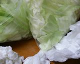 お手軽 葉野菜の水切り法作り方4写真