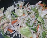 鶏むね肉で☆ｼｬｷｼｬｷ青椒肉絲風作り方3写真