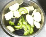パパのナスとゴーヤー炒め作り方1写真
