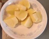 夏なのに、大豆加工品で肉じゃが風煮物作り方2写真