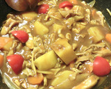 越のルビーとうち豆と昇竜舞茸のカレー作り方14写真