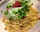 簡単ヘルシー！さっぱり梅ささみパスタ作り方9写真