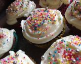 オレンジホワイトチョコカップケーキ作り方8写真