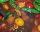 夏野菜とチキンの爽やかカレー作り方9写真