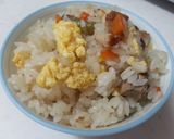 中華風　チャーシュー炊込みご飯作り方22写真