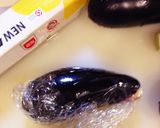 レンジで手抜き　ナスの煮びたし作り方1写真