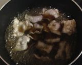即完成！小松菜と厚揚げ、豚肉のサッパリ煮作り方6写真