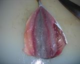 簡単!　いわし　小さば　の　開き方！作り方5写真