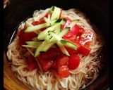 超簡単！冷やし中華風トマトそうめん作り方5写真