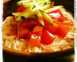 超簡単！冷やし中華風トマトそうめん作り方6写真