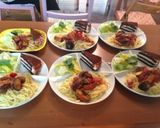 茄子とベーコンのトマトピューレdeパスタ作り方8写真