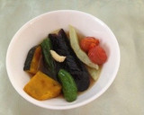 麺つゆで簡単！夏野菜の揚げ浸し作り方4写真