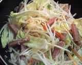 スパムのタイ風焼きそば作り方3写真