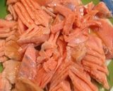 鮭ときのこのガーリックバター醤油パスタ作り方4写真
