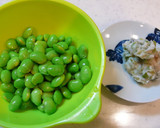 枝豆のわさび漬け和え❀作り方1写真