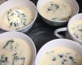 ほうれん草のクリーム茶碗蒸し作り方5写真