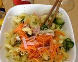 マカロニサラダ♡【マヨ不使用】作り方3写真