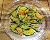 かぼちゃ等のオーブン焼き♡ハーブ＆チーズ作り方4写真