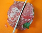 絶品！豚しそロールステーキの梅照りソース作り方4写真