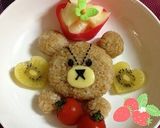 簡単☆キャラ弁にソース味のジャッキー☆作り方7写真