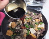 牛肉と厚揚げの甘辛オイスター炒め作り方4写真