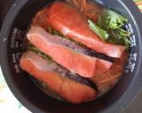 塩鮭とニンジンの炊き込みご飯作り方1写真