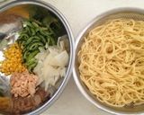 ☆ゴーヤ＆玉ねぎのぬか漬けパスタ☆作り方4写真