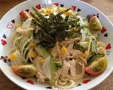 ☆ゴーヤ＆玉ねぎのぬか漬けパスタ☆作り方5写真