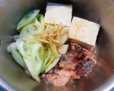 サバ缶豆腐・・肉じゃないよ~作り方1写真