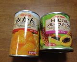パパのフルーツ缶詰でデザート【簡単】作り方1写真
