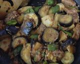 さば味噌煮缶と夏野菜炒め作り方6写真