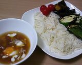 焼き野菜でつけそうめん☆作り方4写真