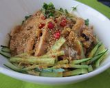ボリューム満点！蒸し鶏の四川風冷やし中華作り方14写真