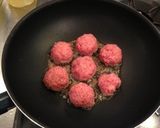 ★たっぷりキノコの煮込みミートボール★作り方2写真