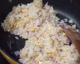ガーリックマヨ炒飯作り方4写真