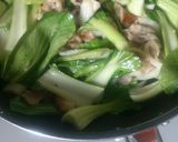 豚肉とチンゲン菜のクリーム煮作り方7写真