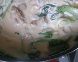 豚肉とチンゲン菜のクリーム煮作り方9写真