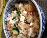 超簡単！夏の朝ごはん　豆腐丼作り方5写真